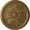 Ekena Millwork Washington Ceiling Medallion (Fits Canopies up to 2 7/8"), 17 1/8"OD x 1 1/2"P, Pale Gold CM17WAPAS - alternate 1